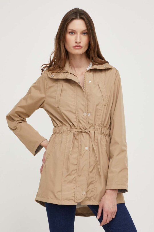 Answear Lab parka nieocieplane beżowy 3115.1TKK