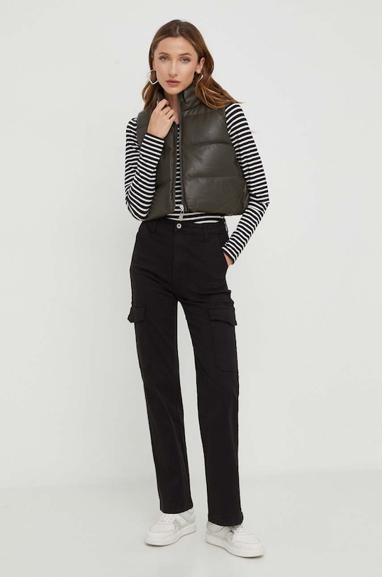 Answear.LAB bezrękawnik D23871.hjs zielony WZ23