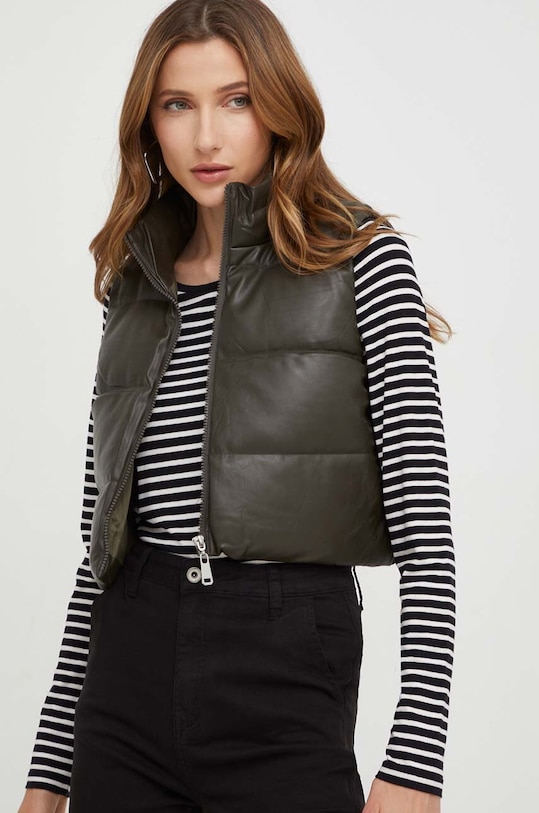 Odzież Answear.LAB bezrękawnik D23871.hjs zielony