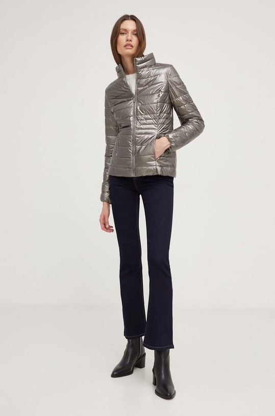 Answear Lab geaca at8089b.FWK argintiu WZ23