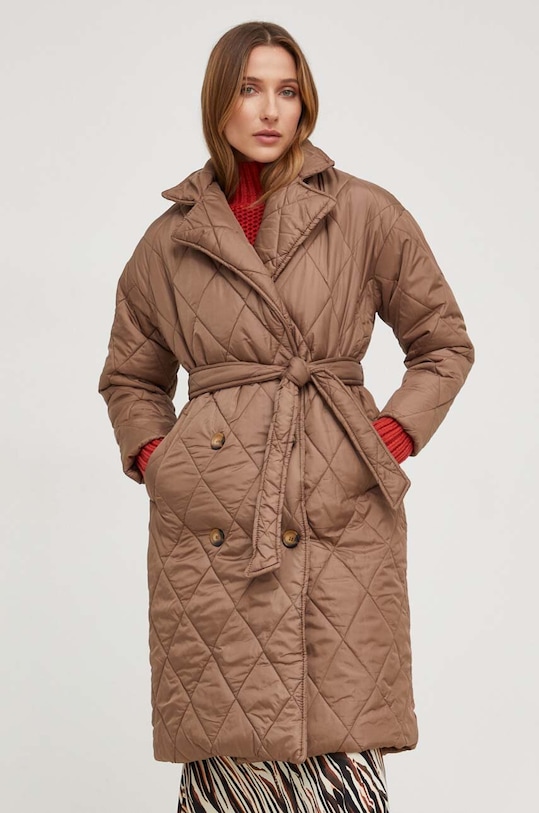 Answear.LAB rövid kabát 5623.tdb barna WZ23