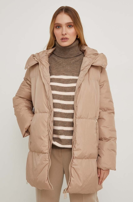 Μπουφάν Answear.LAB μπεζ 5480.tdb