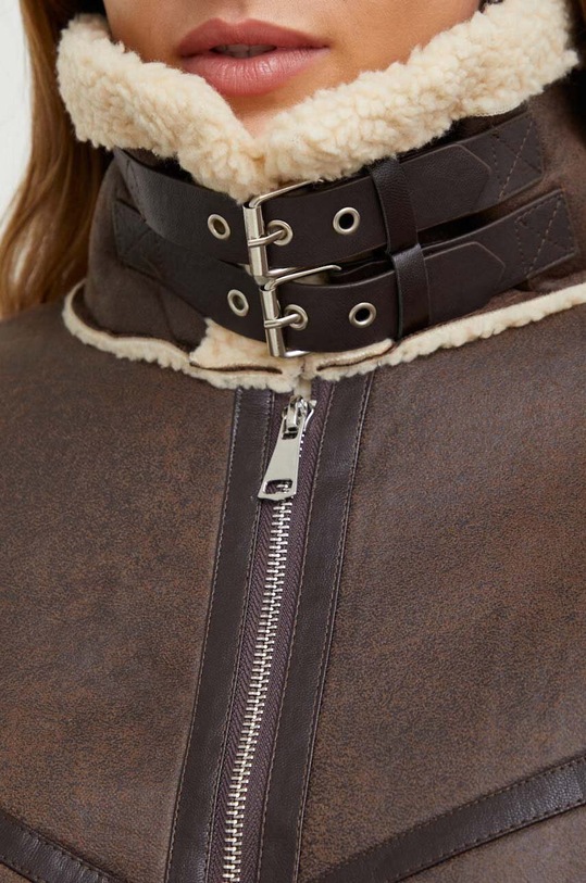 Answear Lab kurtka d5603.IKK brązowy