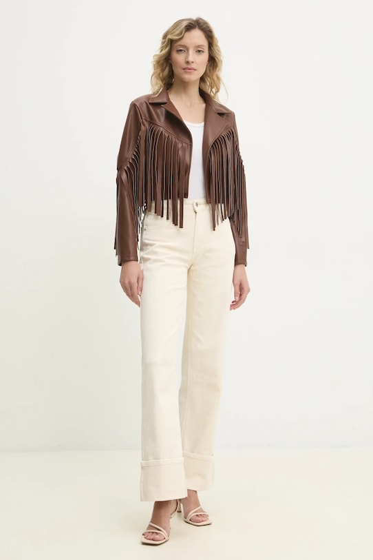 Answear.LAB kurtka 4359.IJS brązowy WW25