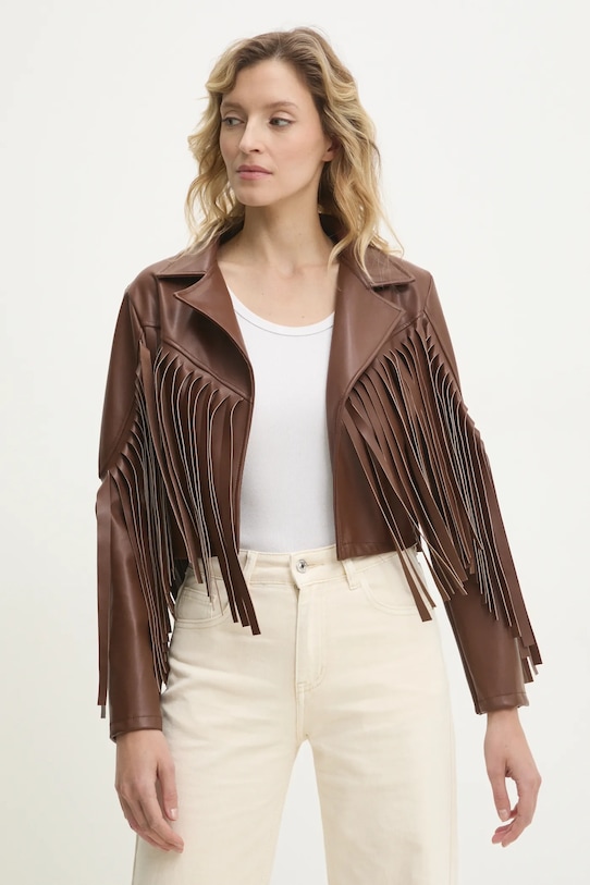 Answear.LAB kurtka brązowy 4359.IJS