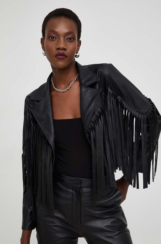 Answear.LAB rövid kabát X NO SHAME limitált kollekció 4359.IJS fekete WW25