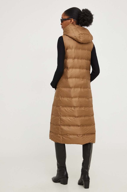 Odzież Answear Lab bezrękawnik puchowy 1565.HWK brązowy
