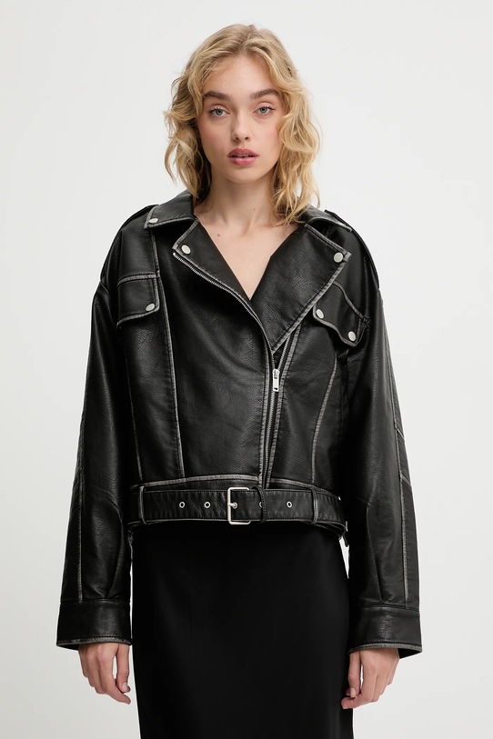 Answear.LAB geaca ramones negru 83001.IWK