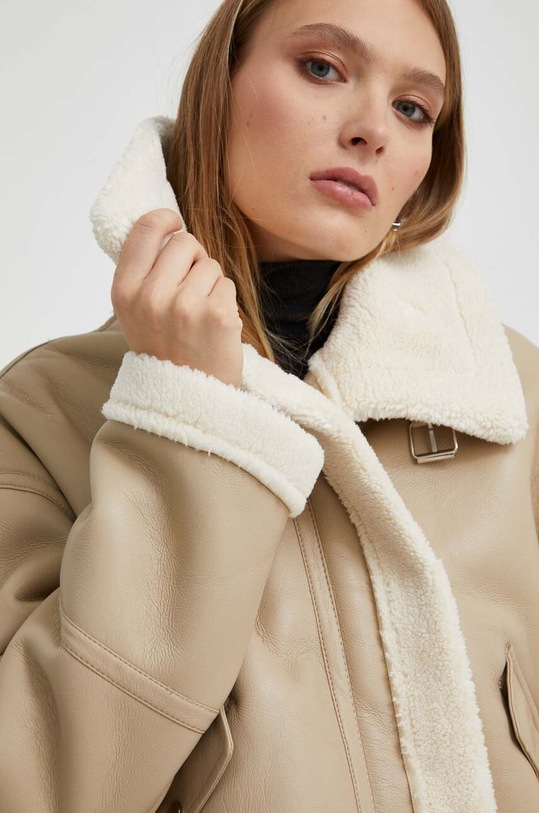 Bunda Answear Lab béžová GRB23220.hjs