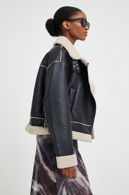 Answear Lab kurtka FL202129.HWK czarny