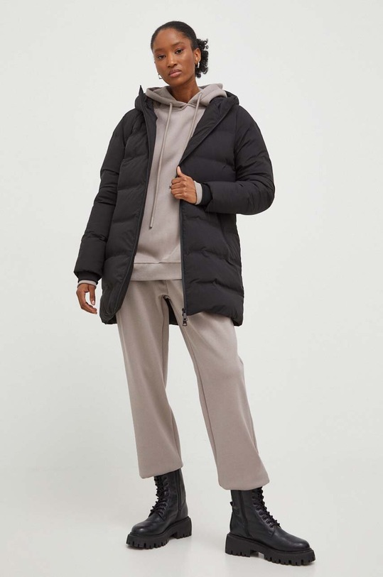 Péřová bunda Answear.LAB 3052.fh černá WZ23