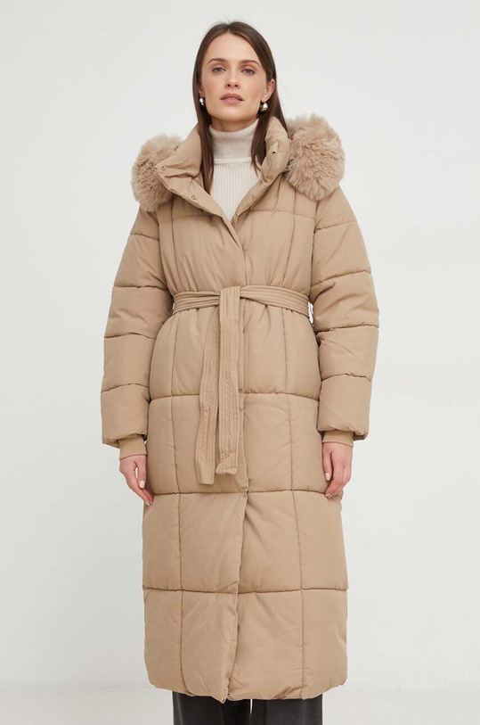 Answear Lab geaca cu captuseala bej d5629.1.iw