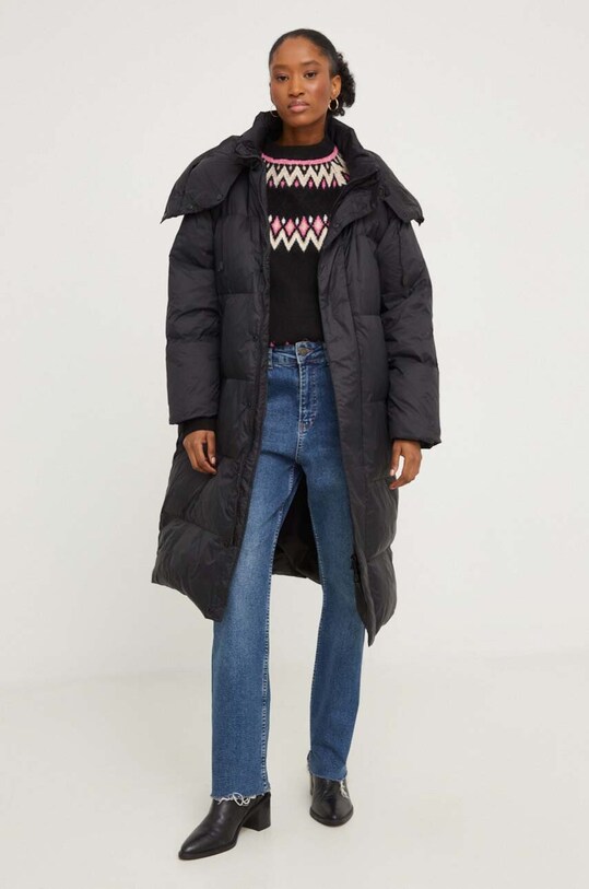 Answear Lab geaca cu captuseala negru 4913.iw