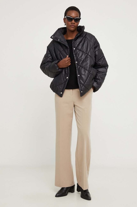 Μπουφάν Answear.LAB 231.5032.TWK μαύρο WZ23