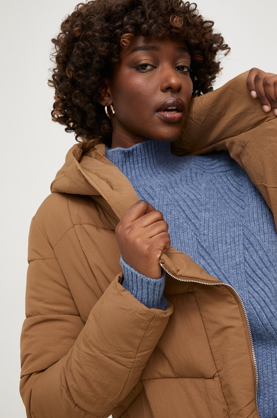 Bunda Answear.LAB hnědá 1588.HWK