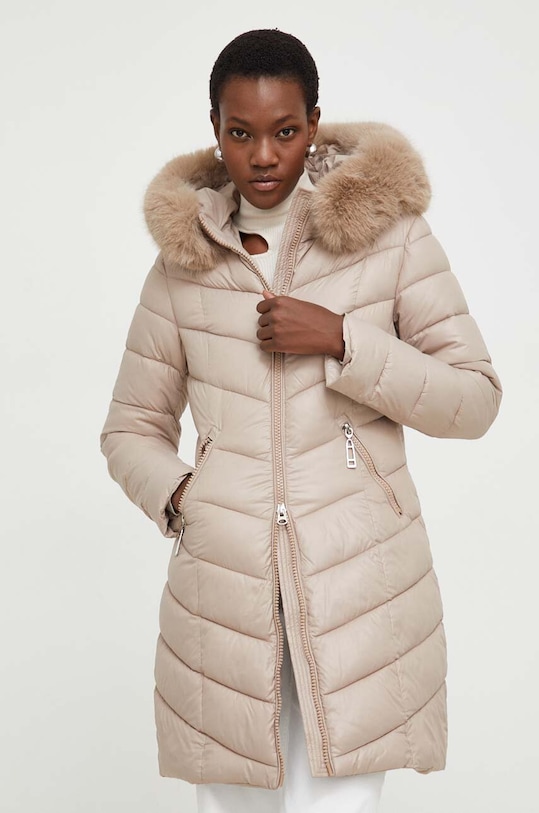 Answear Lab geaca cu captuseala bej MB0252.HWK