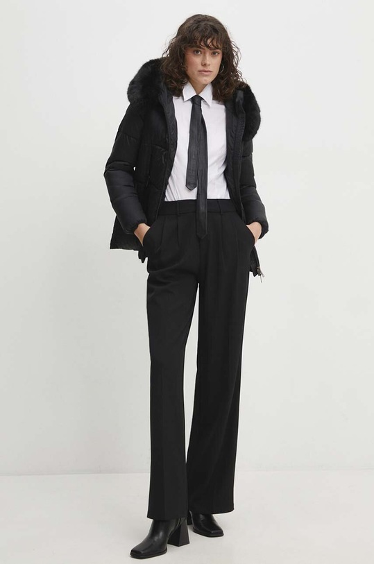 Answear.LAB rövid kabát 21015.iw fekete WW24