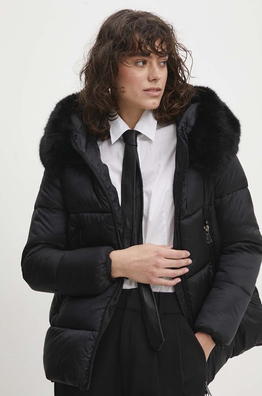 Answear.LAB rövid kabát fekete 21015.iw