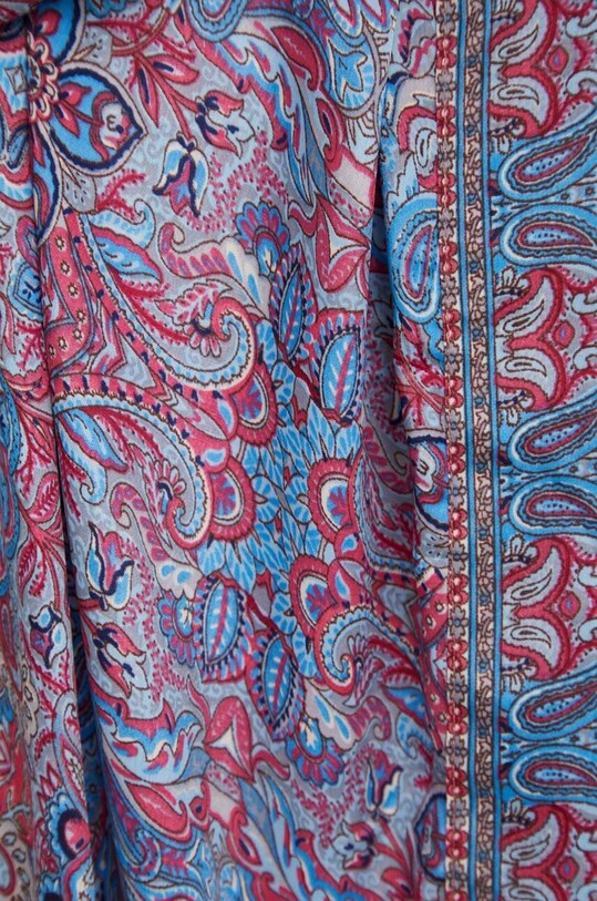 Answear Lab kimono jedwabne KIM9.HWK niebieski