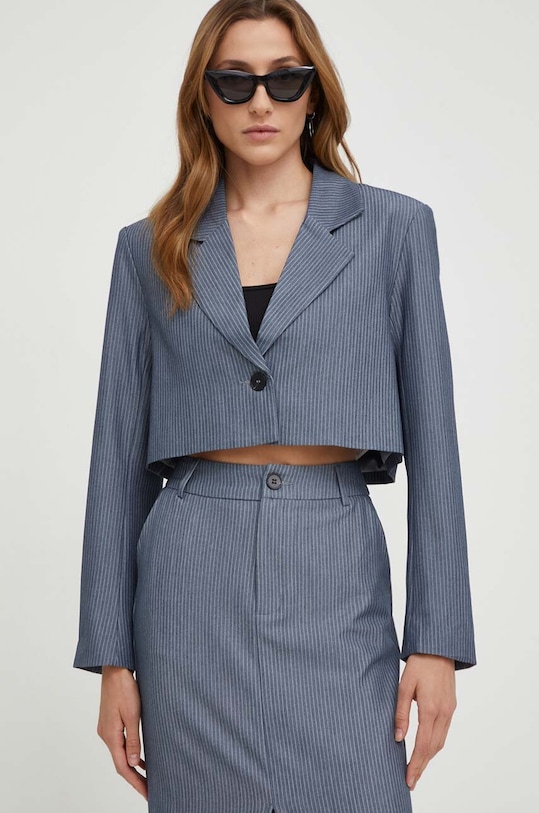 Sako Answear.LAB X limitovaná kolekcia NO SHAME látka sivá 26083.FKK