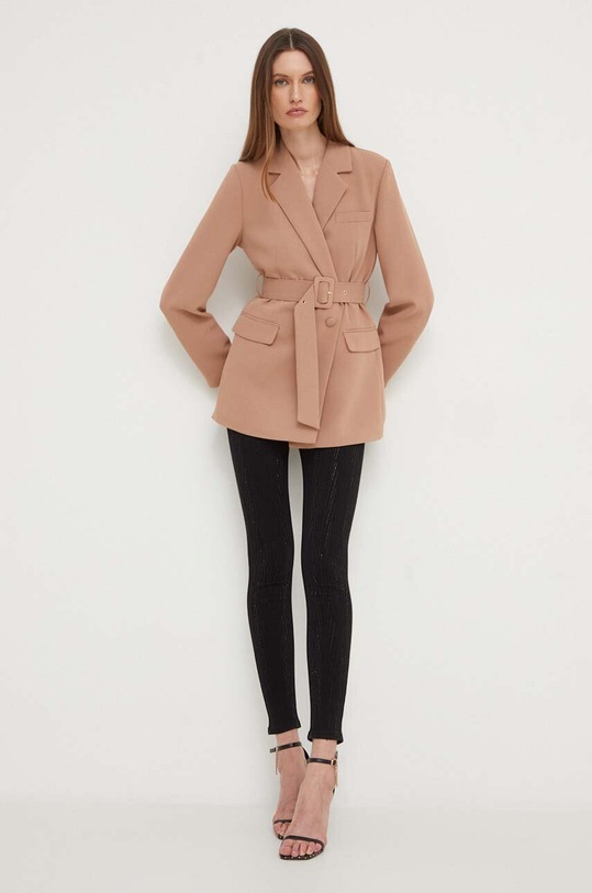 Σακάκι Answear.LAB ύφασμα μπεζ 1830.2FKK