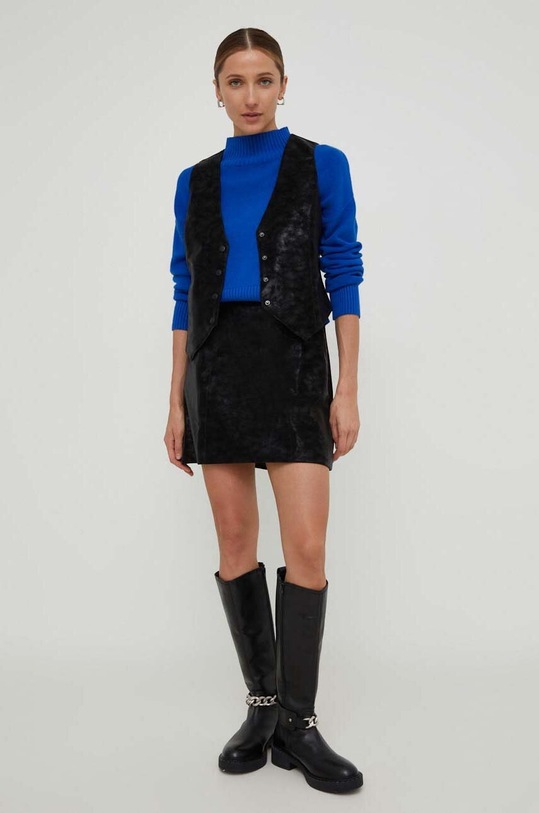 Answear Lab kamizelka czarny 31561.fh