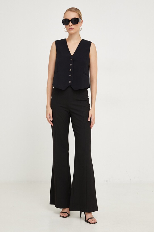 Answear Lab kamizelka 104.TWK czarny WZ23