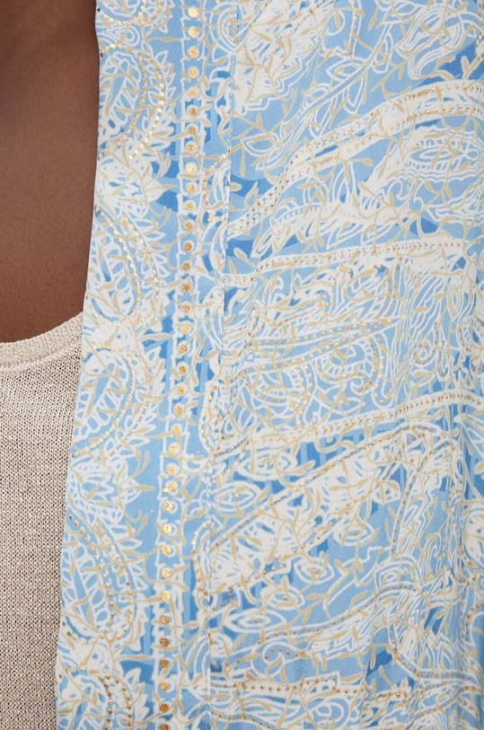 Answear Lab kimono no.3.HWK niebieski