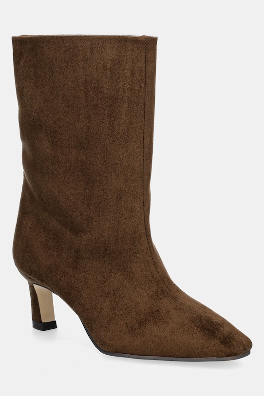 Answear.LAB botki 5-8 cm brązowy M3920.HWK