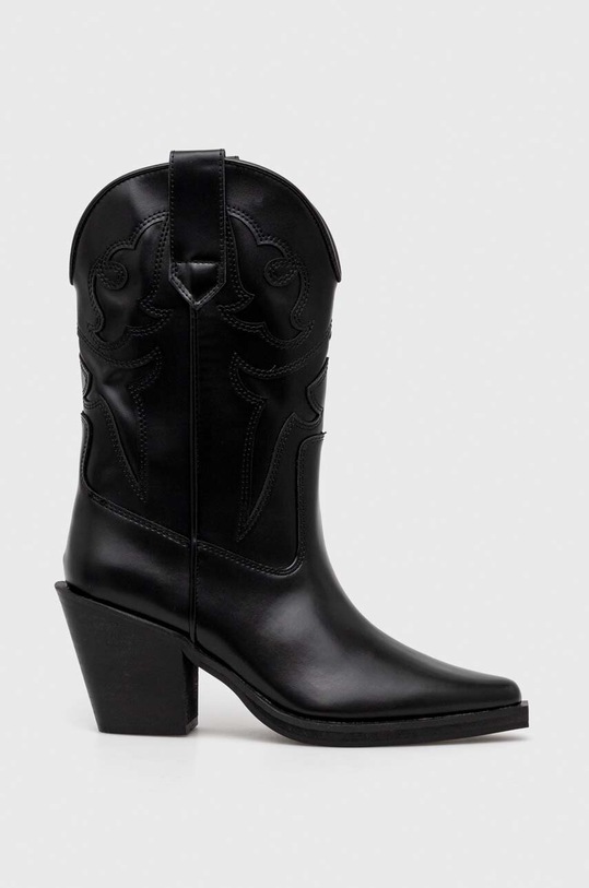 Westernové boty Answear.LAB sloupkový černá M3790.HWK