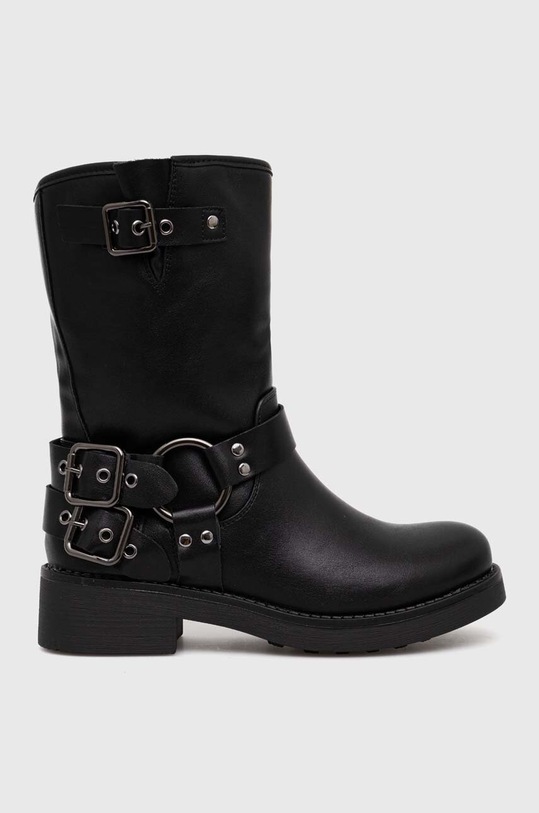 Answear Lab botine neizolat negru rq65.IKK
