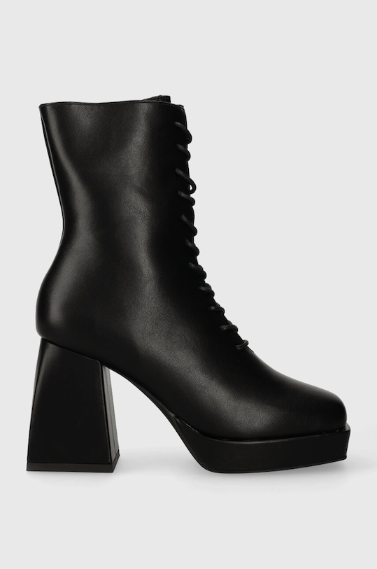 Answear.LAB bokacsizma magas fekete b2593.FKK