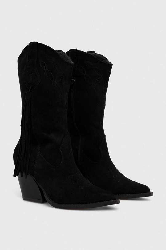 Answear Lab kowbojki c085.FKK czarny WZ23