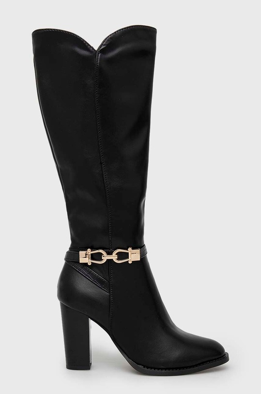 Answear.LAB csizma magas fekete 86322.3.hjs