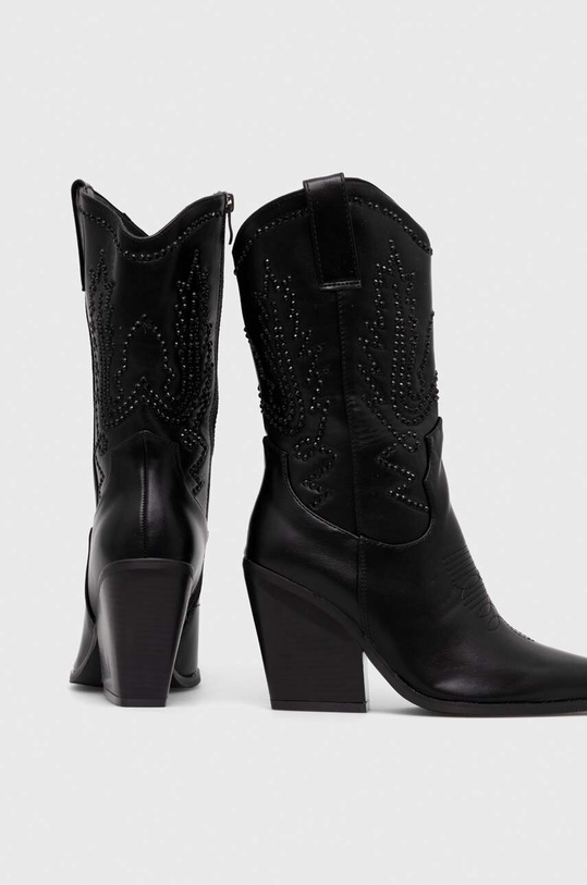 Obuwie Answear Lab kowbojki WZ23512.HWK czarny