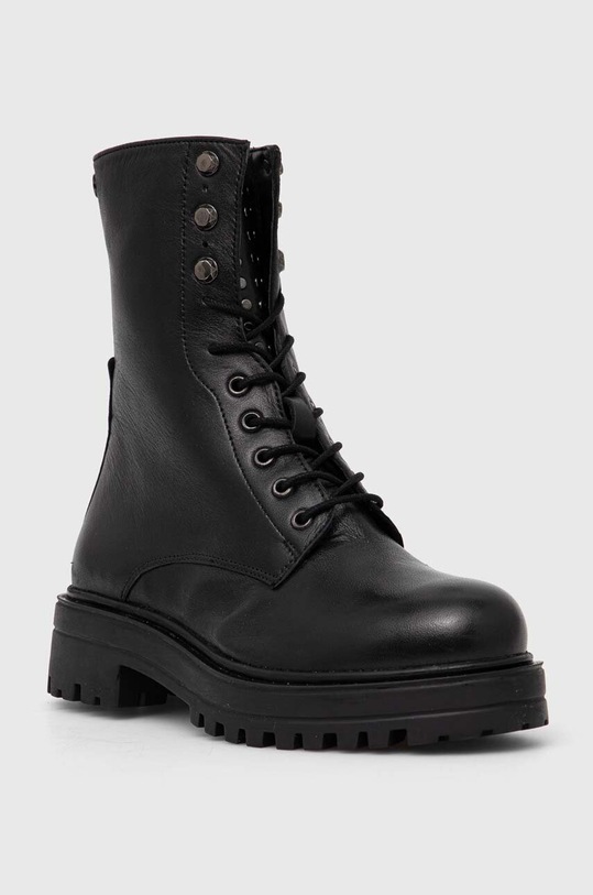 Answear Lab workery skórzane nieocieplane czarny 23938.HWK