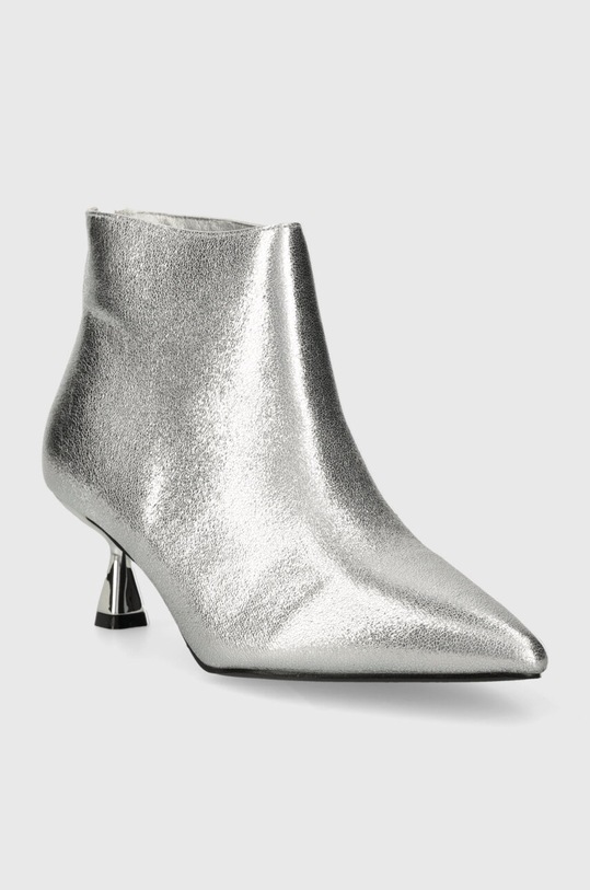 Answear Lab botki 09z.iw srebrny WZ23