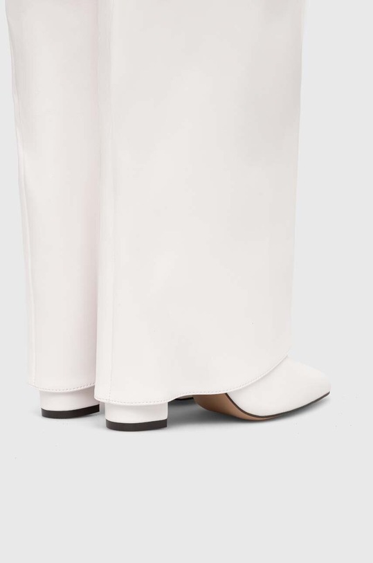 Încălțăminte Answear Lab cizme cls296.fh alb