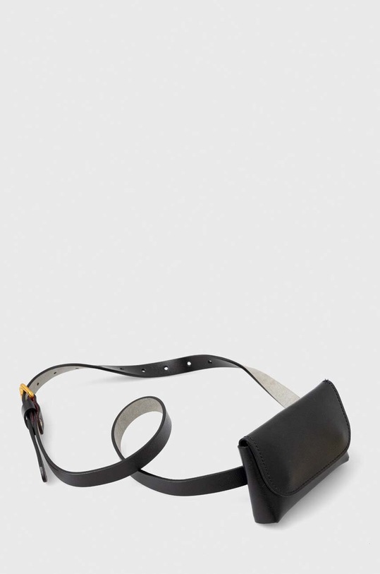 Akcesoria Answear Lab pasek skórzany blt20.DB czarny