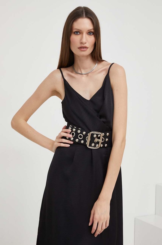 Answear Lab curea textil negru ld2000.ITKK