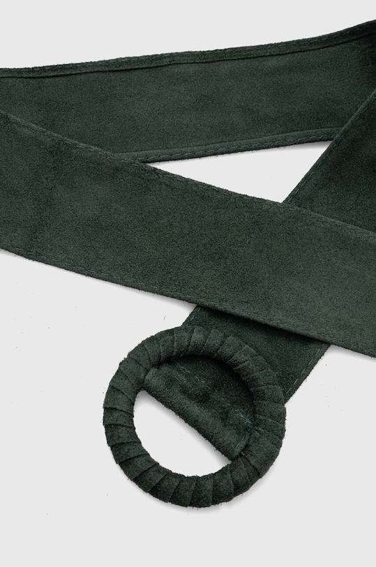 Замшевий ремінь Answear.LAB C107.js4.HKK зелений WW25