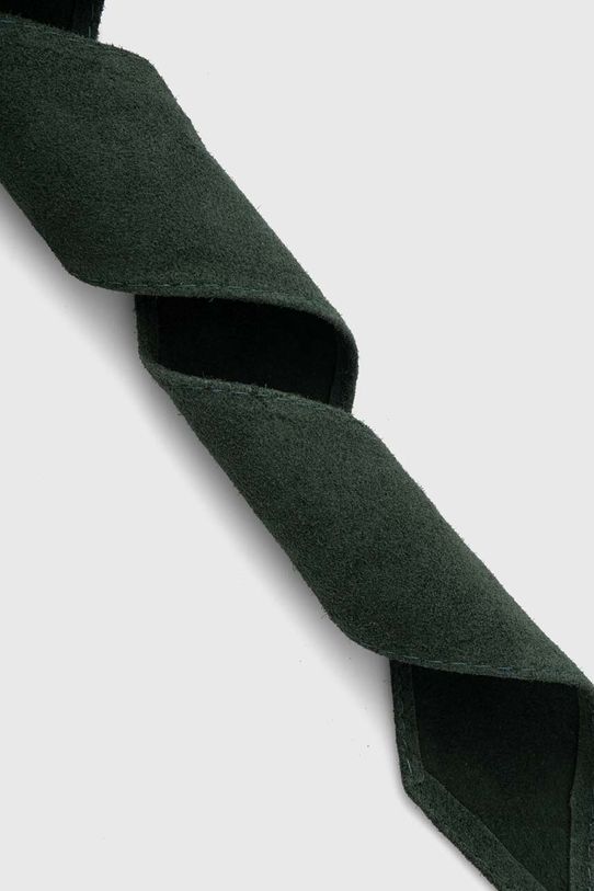 Σουέτ ζώνη Answear Lab πράσινο C107.js4.HKK
