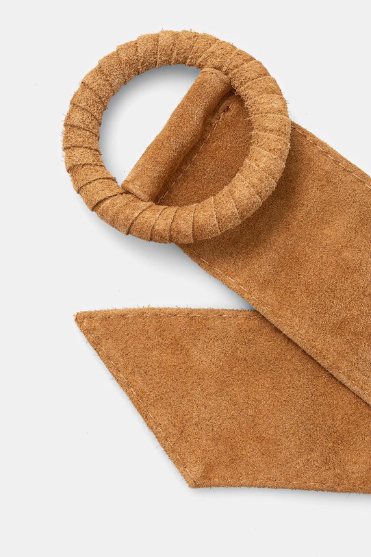 Answear.LAB pasek zamszowy C107.js4.HKK brązowy WW25