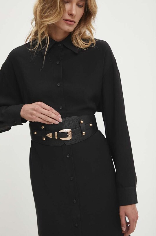 Ремень Answear.LAB синтетический чёрный blt18.cdb