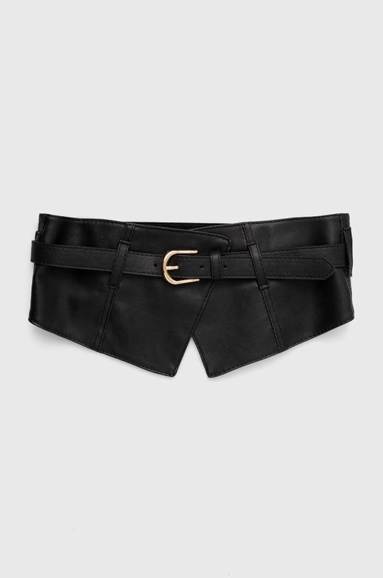 Ζώνη Answear.LAB X limited collection NO SHAME belt16.cdb μαύρο WZ23