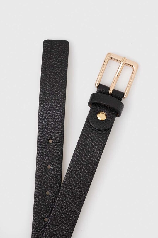 Шкіряний ремінь Answear.LAB C.104.HWK чорний WW25