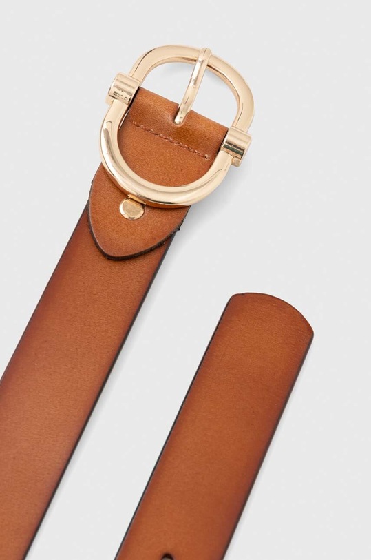 Akcesoria Answear.LAB pasek skórzany LD2007.hd brązowy