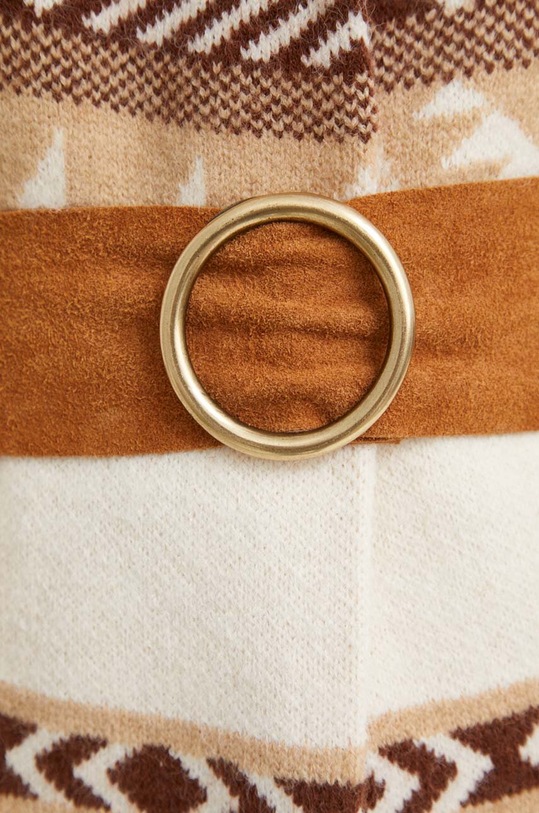 Σουέτ ζώνη Answear.LAB καφέ sc.HWK