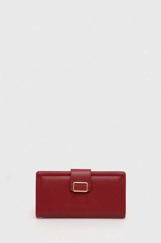 Answear Lab portfel syntetyczny czerwony wallet2.cdb