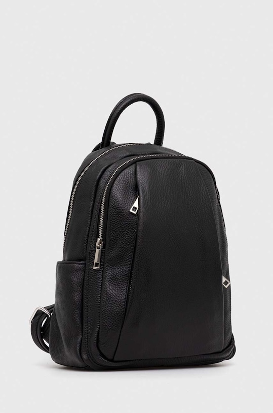 Answear Lab plecak skórzany 2382171.HKK czarny WA00